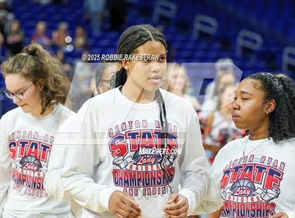 Thumbnail 2 in Wagner vs. Ryan (UIL 5A Basketball Division I Final Medal Ceremony) photogallery.