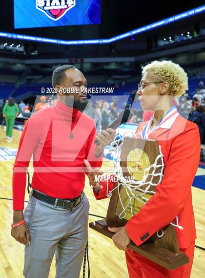 Thumbnail 3 in Wagner vs. Ryan (UIL 5A Basketball Division I Final Medal Ceremony) photogallery.