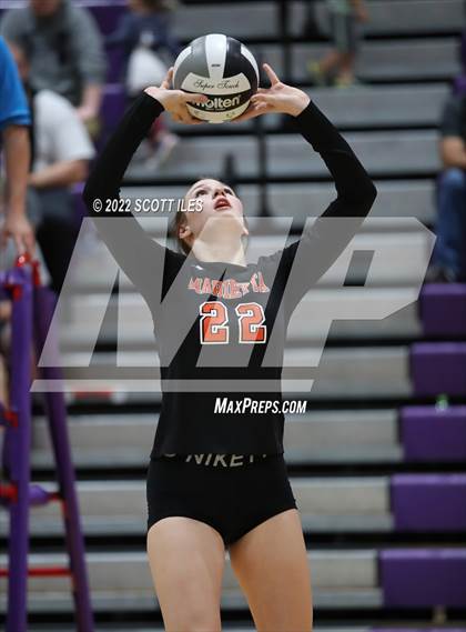 Thumbnail 3 in New Lexington vs Marietta (OHSAA D2 District) photogallery.