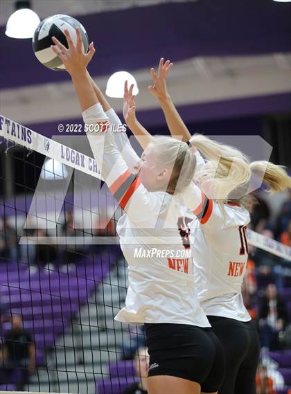 Thumbnail 1 in New Lexington vs Marietta (OHSAA D2 District) photogallery.