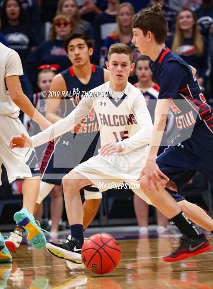 Thumbnail 3 in Vacaville Christian vs. Turlock Christian (CIF SJS D6 Final) photogallery.