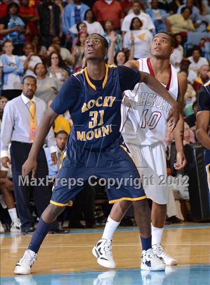 Thumbnail 3 in Rocky Mount vs. Hickory (NCHSAA 3A Final) photogallery.