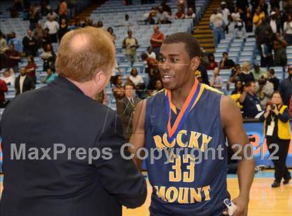Thumbnail 3 in Rocky Mount vs. Hickory (NCHSAA 3A Final) photogallery.