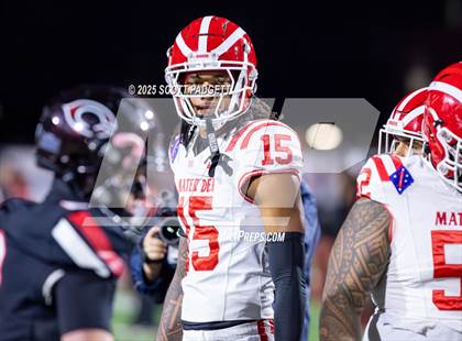 Thumbnail 1 in Mater Dei @ Centennial (CIF SS D1 Semifinal) photogallery.