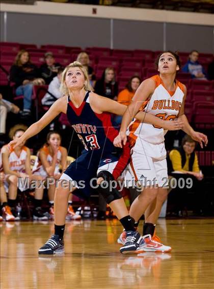 Thumbnail 1 in Burkburnett vs. Trinity Christian (Fantasy of Lights Tournament) photogallery.