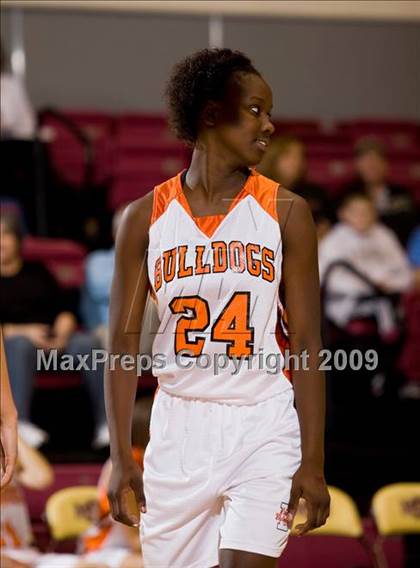 Thumbnail 2 in Burkburnett vs. Trinity Christian (Fantasy of Lights Tournament) photogallery.