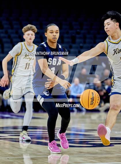 Thumbnail 1 in San Gabriel Academy vs. King's Academy (CIF State D3 Final) photogallery.
