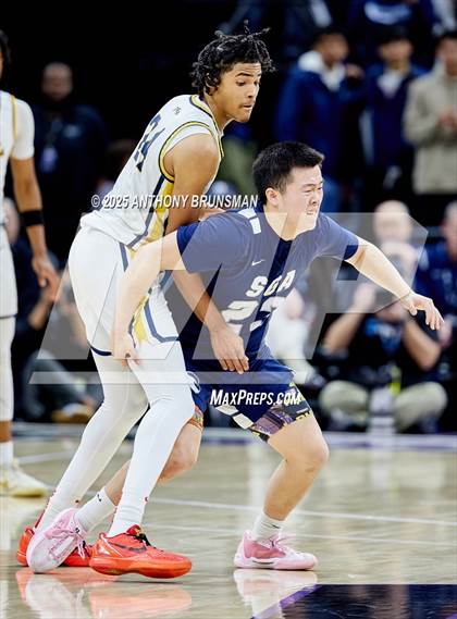 Thumbnail 3 in San Gabriel Academy vs. King's Academy (CIF State D3 Final) photogallery.