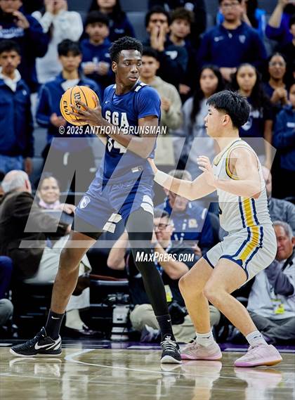 Thumbnail 2 in San Gabriel Academy vs. King's Academy (CIF State D3 Final) photogallery.
