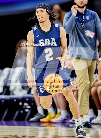 Thumbnail 2 in San Gabriel Academy vs. King's Academy (CIF State D3 Final) photogallery.