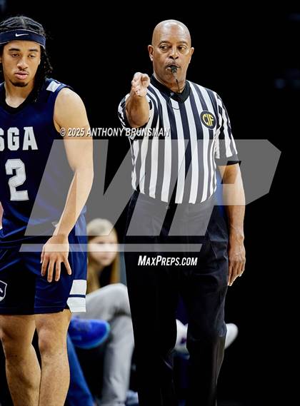 Thumbnail 1 in San Gabriel Academy vs. King's Academy (CIF State D3 Final) photogallery.