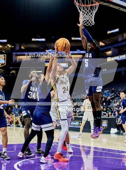 Thumbnail 2 in San Gabriel Academy vs. King's Academy (CIF State D3 Final) photogallery.