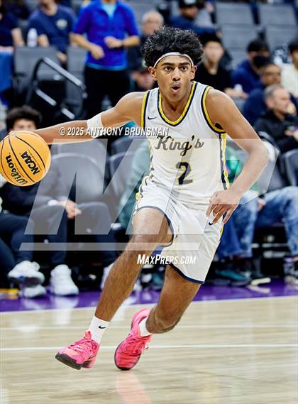 Thumbnail 3 in San Gabriel Academy vs. King's Academy (CIF State D3 Final) photogallery.