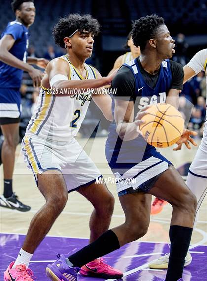 Thumbnail 2 in San Gabriel Academy vs. King's Academy (CIF State D3 Final) photogallery.
