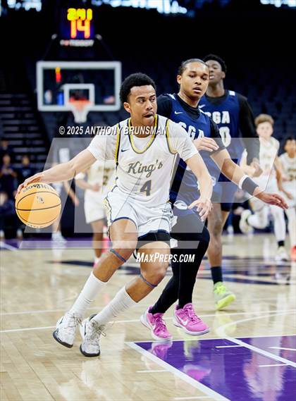 Thumbnail 3 in San Gabriel Academy vs. King's Academy (CIF State D3 Final) photogallery.
