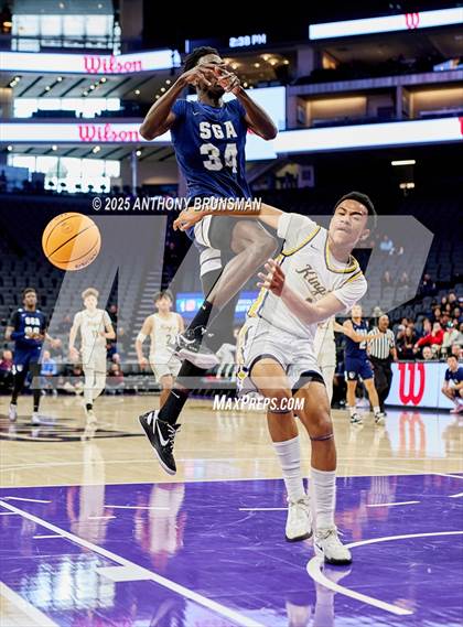 Thumbnail 2 in San Gabriel Academy vs. King's Academy (CIF State D3 Final) photogallery.