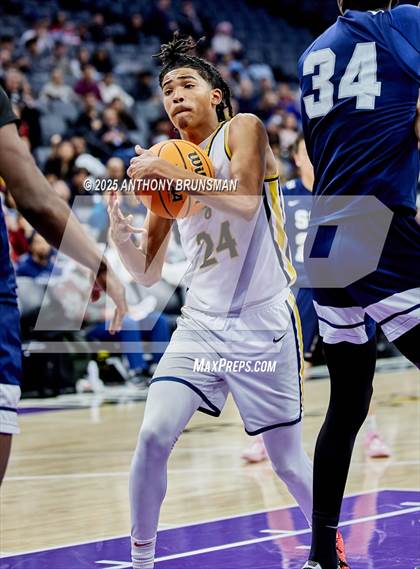 Thumbnail 1 in San Gabriel Academy vs. King's Academy (CIF State D3 Final) photogallery.