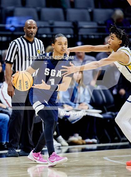Thumbnail 2 in San Gabriel Academy vs. King's Academy (CIF State D3 Final) photogallery.