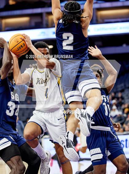 Thumbnail 1 in San Gabriel Academy vs. King's Academy (CIF State D3 Final) photogallery.