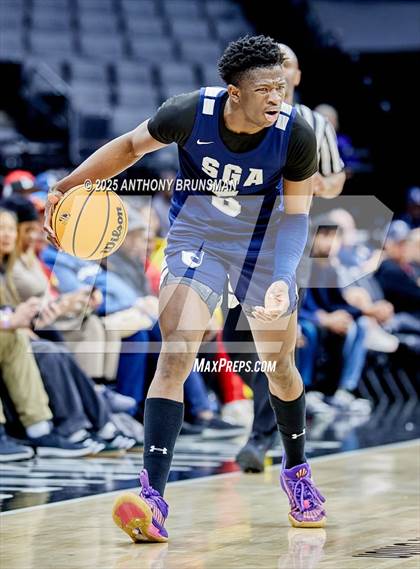 Thumbnail 1 in San Gabriel Academy vs. King's Academy (CIF State D3 Final) photogallery.