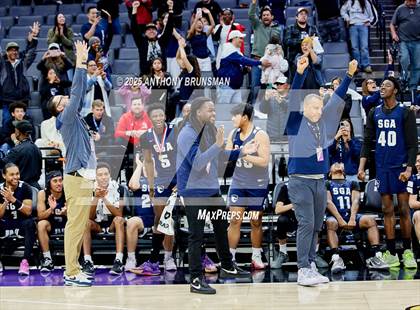 Thumbnail 3 in San Gabriel Academy vs. King's Academy (CIF State D3 Final) photogallery.
