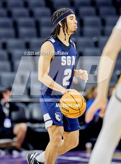 Thumbnail 1 in San Gabriel Academy vs. King's Academy (CIF State D3 Final) photogallery.