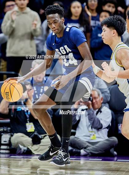 Thumbnail 3 in San Gabriel Academy vs. King's Academy (CIF State D3 Final) photogallery.