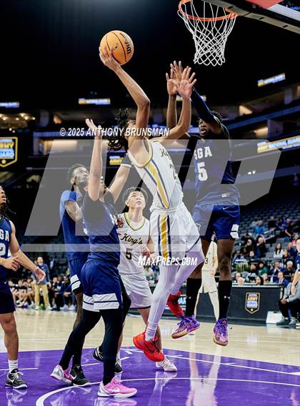Thumbnail 1 in San Gabriel Academy vs. King's Academy (CIF State D3 Final) photogallery.