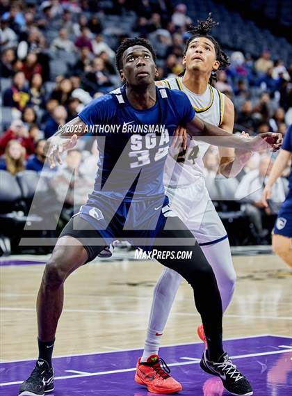Thumbnail 2 in San Gabriel Academy vs. King's Academy (CIF State D3 Final) photogallery.