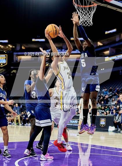 Thumbnail 3 in San Gabriel Academy vs. King's Academy (CIF State D3 Final) photogallery.