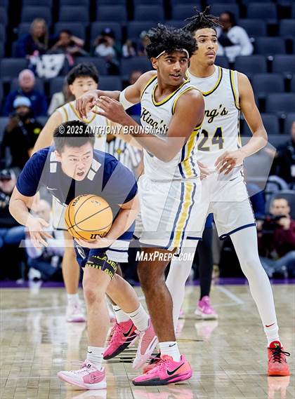 Thumbnail 1 in San Gabriel Academy vs. King's Academy (CIF State D3 Final) photogallery.