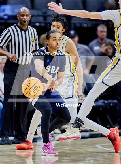 Thumbnail 3 in San Gabriel Academy vs. King's Academy (CIF State D3 Final) photogallery.