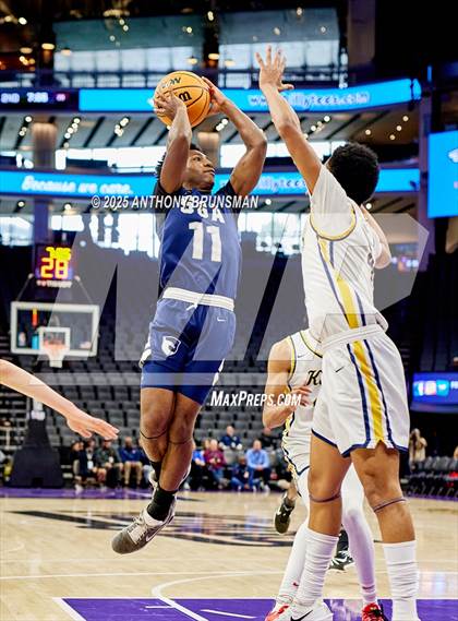 Thumbnail 2 in San Gabriel Academy vs. King's Academy (CIF State D3 Final) photogallery.
