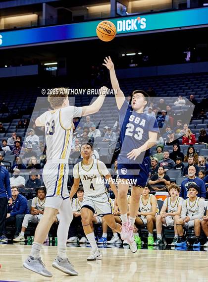 Thumbnail 3 in San Gabriel Academy vs. King's Academy (CIF State D3 Final) photogallery.