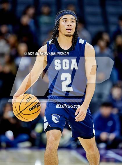 Thumbnail 1 in San Gabriel Academy vs. King's Academy (CIF State D3 Final) photogallery.