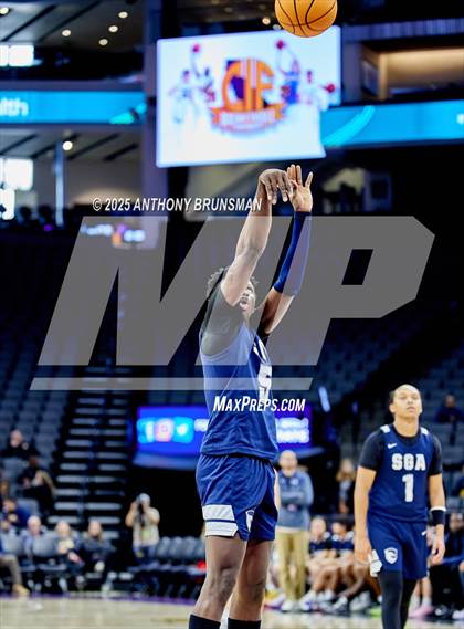 Thumbnail 3 in San Gabriel Academy vs. King's Academy (CIF State D3 Final) photogallery.