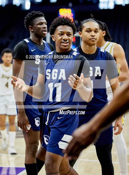 Thumbnail 2 in San Gabriel Academy vs. King's Academy (CIF State D3 Final) photogallery.