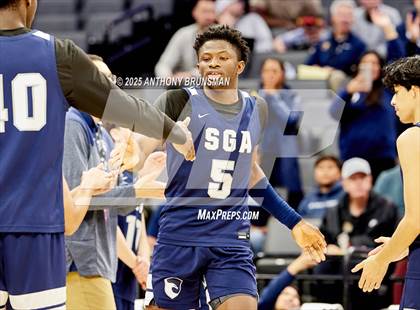Thumbnail 2 in San Gabriel Academy vs. King's Academy (CIF State D3 Final) photogallery.