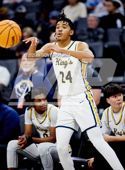Thumbnail 2 in San Gabriel Academy vs. King's Academy (CIF State D3 Final) photogallery.