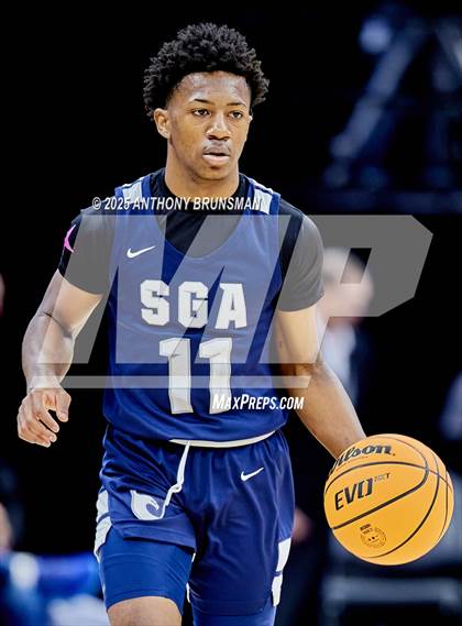 Thumbnail 2 in San Gabriel Academy vs. King's Academy (CIF State D3 Final) photogallery.