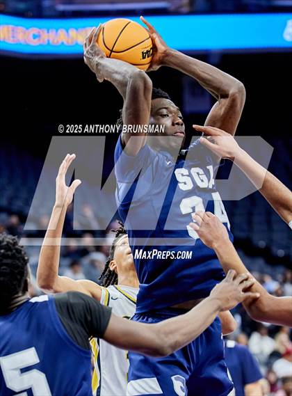 Thumbnail 3 in San Gabriel Academy vs. King's Academy (CIF State D3 Final) photogallery.