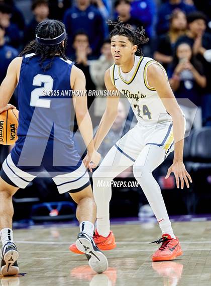 Thumbnail 3 in San Gabriel Academy vs. King's Academy (CIF State D3 Final) photogallery.