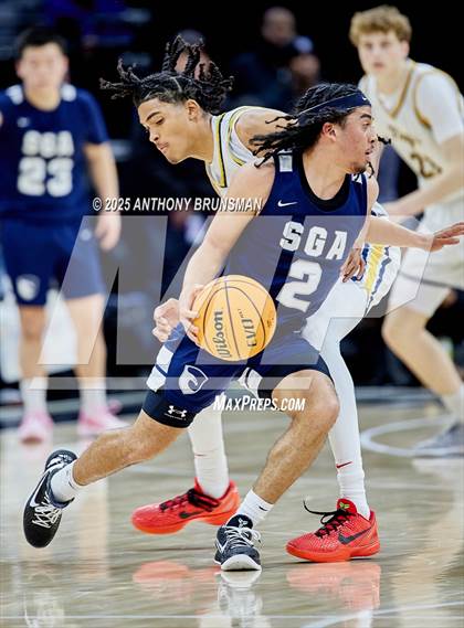 Thumbnail 2 in San Gabriel Academy vs. King's Academy (CIF State D3 Final) photogallery.