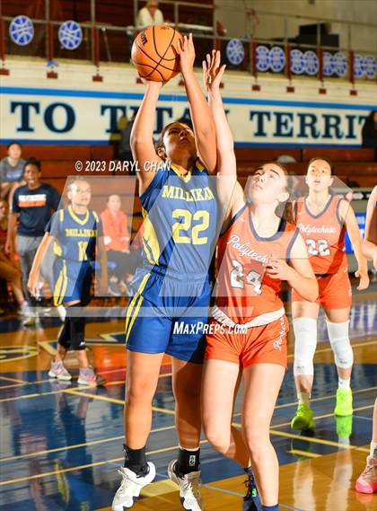 Thumbnail 2 in Millikan vs Polytechnic  (San Marino Tournament) photogallery.