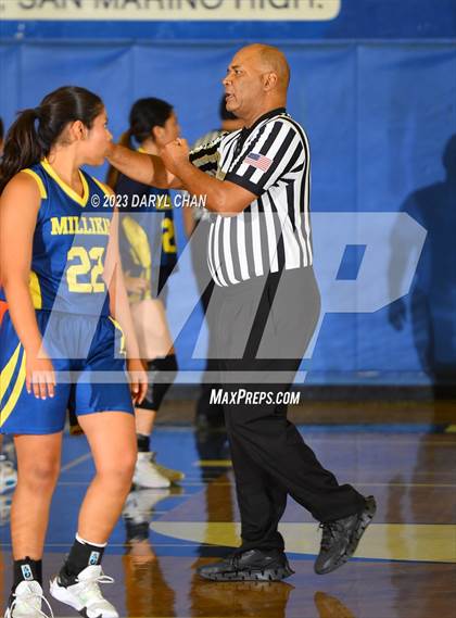 Thumbnail 1 in Millikan vs Polytechnic  (San Marino Tournament) photogallery.