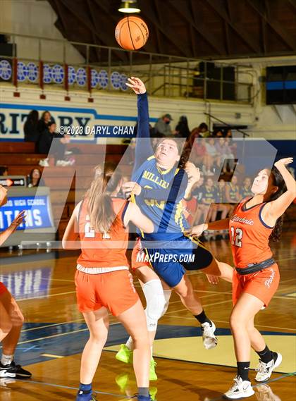 Thumbnail 2 in Millikan vs Polytechnic  (San Marino Tournament) photogallery.