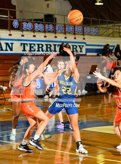 Thumbnail 2 in Millikan vs Polytechnic  (San Marino Tournament) photogallery.