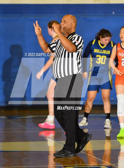 Thumbnail 2 in Millikan vs Polytechnic  (San Marino Tournament) photogallery.