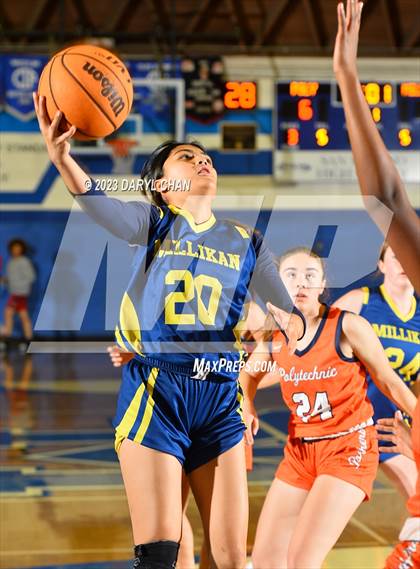Thumbnail 2 in Millikan vs Polytechnic  (San Marino Tournament) photogallery.