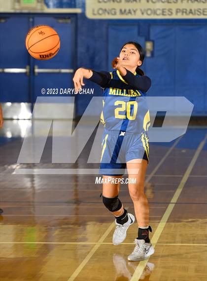 Thumbnail 2 in Millikan vs Polytechnic  (San Marino Tournament) photogallery.